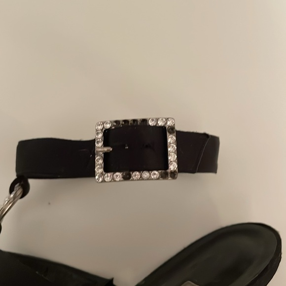 Manolo Blahnik black satin heels size 9 1/2 - Picture 7 of 12